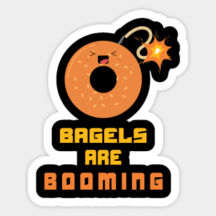 Bagles Are Booming Sticker